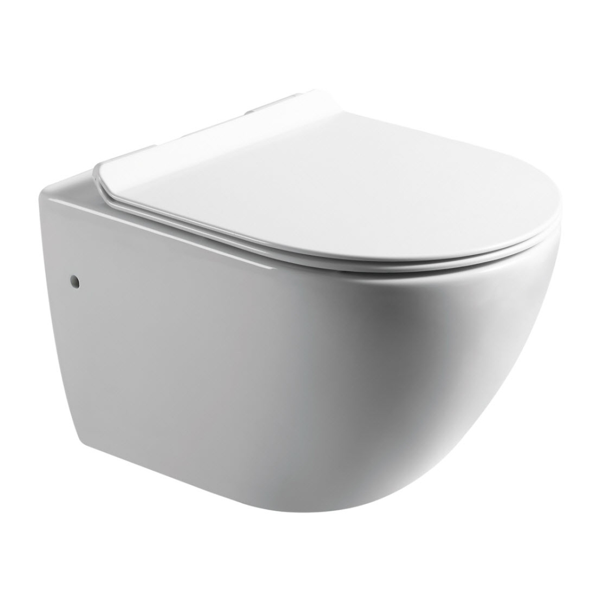 ΛΕΚΑΝΗ ΚΡΕΜΑΣΤΗ ROUND ΜΕ ΚΑΠΑΚΙ ΛΕΥΚΟ SOFTCLOSE® PICCADILLY - Image 2