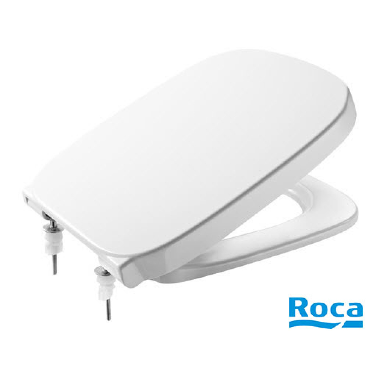 ΚΑΠΑΚΙ ΛΕΚΑΝΗΣ DEBBA HAPPYSMART ΑΠΛΟ ΛΕΥΚΟ ROCA 44,2x36,3 - Image 2