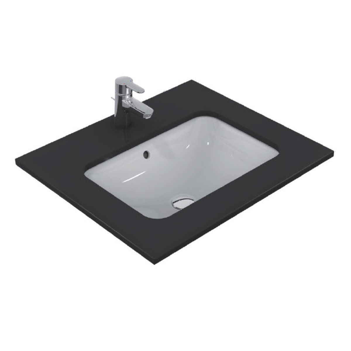 ΝΙΠΤΗΡΑΣ 42x35cm CONNECT ΥΠΟΚΑΘΗΜΕΝΟΣ ΛΕΥΚΟΣ IDEAL - Image 2