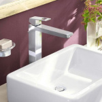 ΜΠΑΤΑΡΙΑ ΝΙΠΤΗΡΟΣ EUROCUBE ΨΗΛΗ 23406000 ΧΡΩΜΕ GROHE