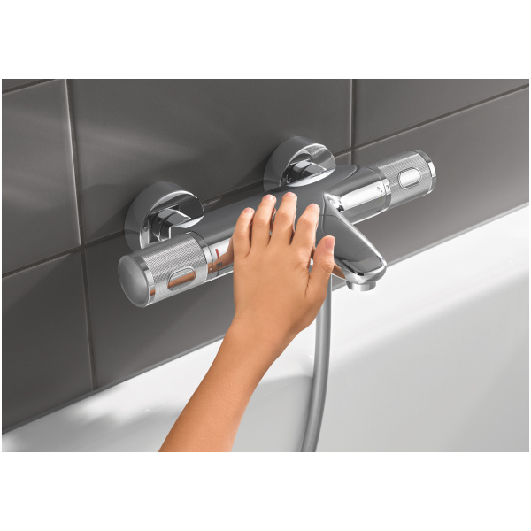 ΜΠΑΤΑΡΙΑ ΛΟΥΤΡΟΥ GROHTHERM 1000 PERFORMANCE 34830000 ΜΟΝΟ ΣΩΜΑ ΘΕΡΜΟΣΤΑΤΙΚΗ GROHE - Image 5