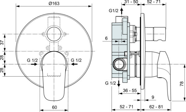 ΑΝΑΜΙΚΤΗΣ ΕΝΤΟΙΧΙΖΟΜΕΝΟΣ II CERAFLEX KIT IDEAL - Image 2