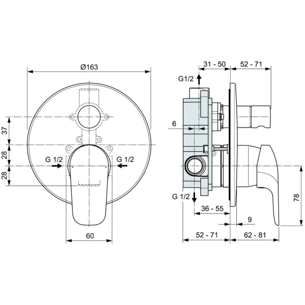 ΑΝΑΜΙΚΤΗΣ ΕΝΤΟΙΧΙΖΟΜΕΝΟΣ II CERAFLEX KIT IDEAL - Image 2