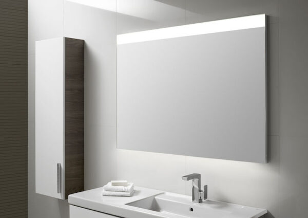 ΚΑΘΡΕΠΤΗΣ ΜΠΑΝΙΟΥ 90x80cm PRISMA COMFORT ΜΕ LED ROCA
