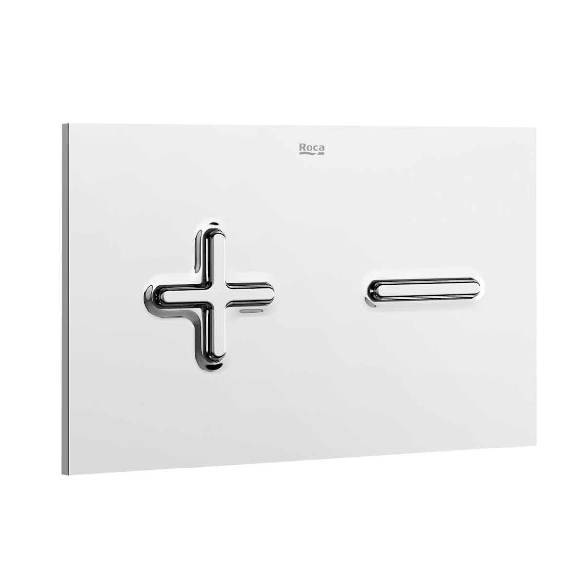 ΠΛΑΚΕΤΑ ROCA PL6 DUAL A890085001 ΓΥΑΛΙΣΤΕΡΗ ΧΡΩΜΕ - Image 2