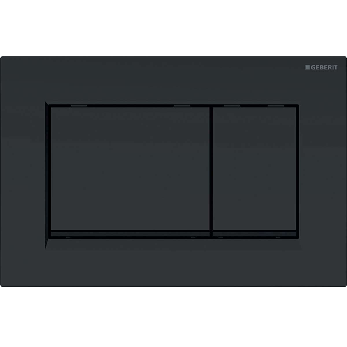 ΠΛΑΚΕΤΑ GEBERIT SIGMA 30 DUAL FLUSH 115.883.16.1 ΜΑΥΡΟ ΜΑΤ - Image 2