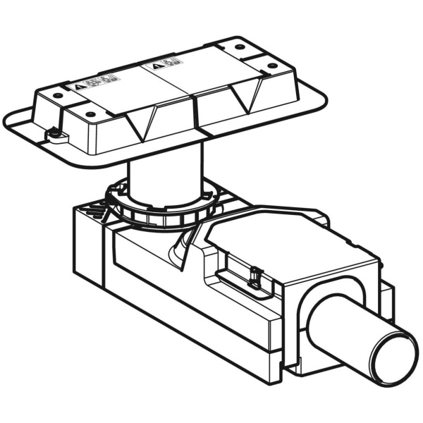 ΣΙΦΩΝΙ ΔΑΠΕΔΟΥ CLEANLINE B 9cm GEBERIT - Image 3