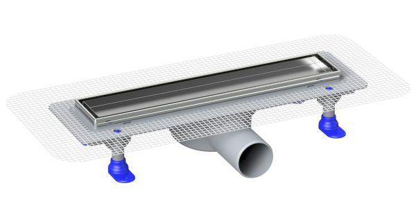 ΚΑΝΑΛΙ ΚΑΙ ΣΧΑΡΑ ΝΤΟΥΖΙΕΡΑΣ ΙΝΟΞ 40cm 4027 PICCADILLY - Image 2