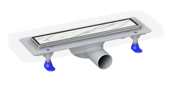 ΚΑΝΑΛΙ ΚΑΙ ΣΧΑΡΑ ΝΤΟΥΖΙΕΡΑΣ ΙΝΟΞ 40cm 4027 PICCADILLY - Image 3
