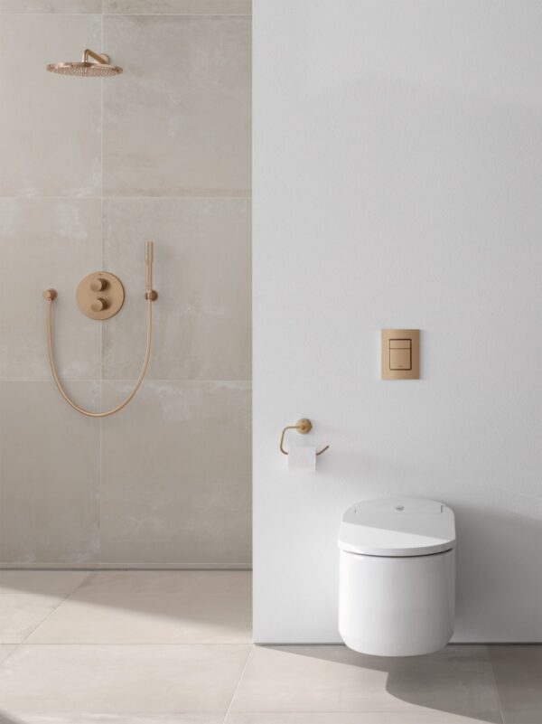 ΣΤΗΡΙΓΜΑ ΝΤΟΥΖ RAINSHOWER 27074DL0 BRUSHED WARM SUSNSET GROHE - Image 3