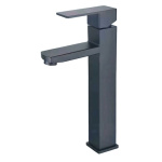 ΜΠΑΤΑΡΙΑ ΝΙΠΤΗΡΟΣ INOX STYLE ΨΗΛΗ ΚΟΜΠΛΕ BLACK MATE SS 304 ΜΕ ΒΑΛΒΙΔΑ POP UP