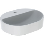 ΝΙΠΤΗΡΑΣ VARIFORM 50x40cm ΕΛΕΥΘΕΡΗΣ ΤΟΠΟΘΕΤΗΣΗΣ ΕΛΛΕΙΠΤΙΚΟΣ ΧΩΡΙΣ ΥΠΕΡΧΕΙΛΙΣΗ GEBERIT