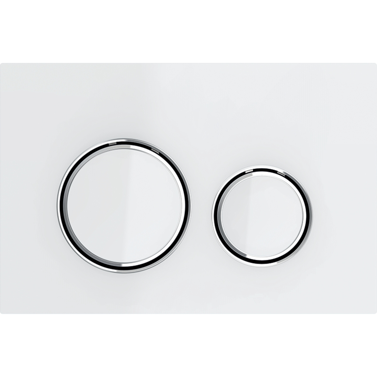 ΠΛΑΚΕΤΑ GEBERIT DUAL FLUSH 115.884.SI.1 SIGMA 21 ΛΕΥΚΗ-ΧΡΩΜΕ - Image 2