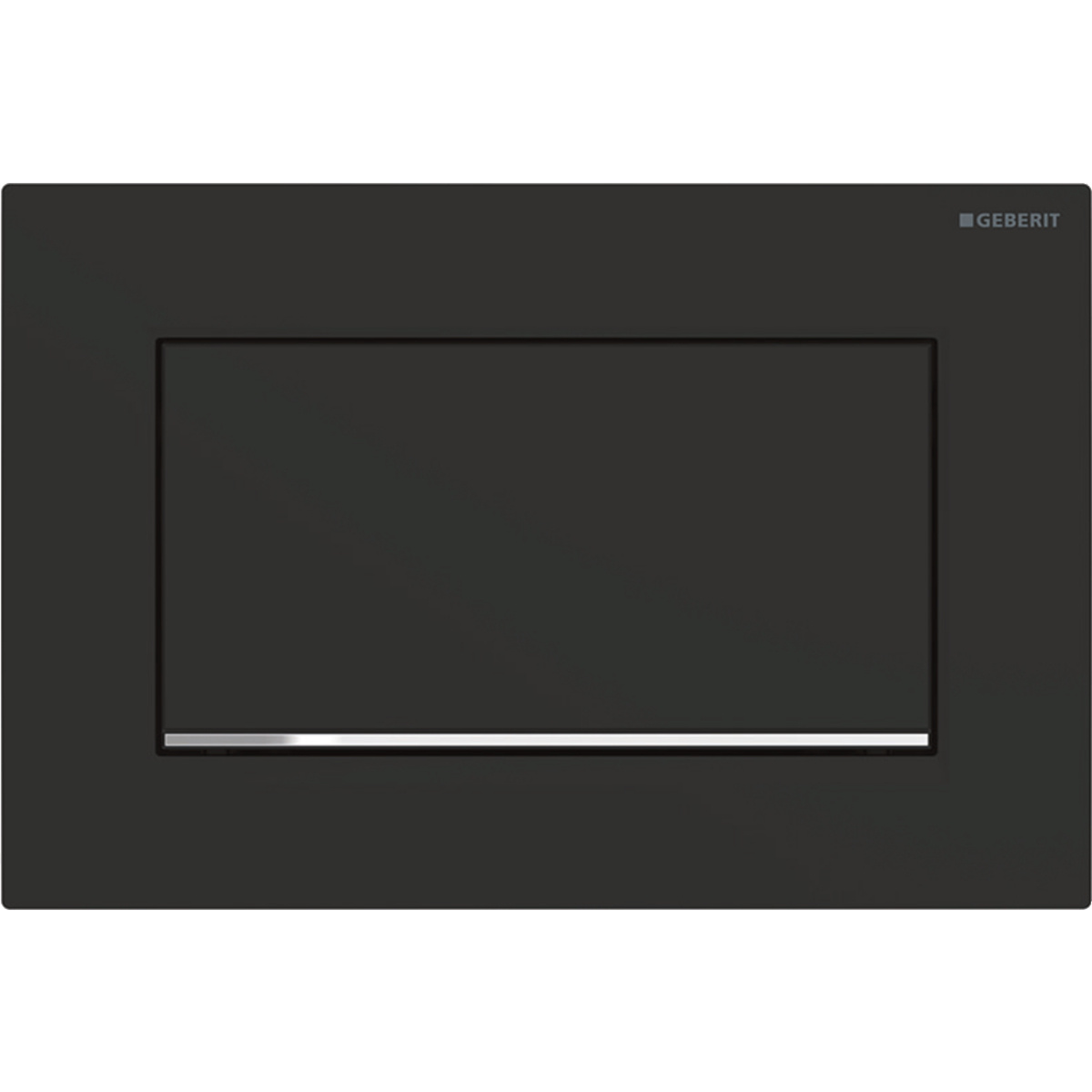 ΠΛΑΚΕΤΑ GEBERIT SIGMA 30 115.893.14.1 SIGMA 30 ΜΑΥΡΟ ΜΑΤ-ΧΡΩΜΕ - Image 2