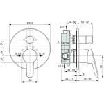 ΑΝΑΜΙΚΤΗΣ ΕΝΤΟΙΧΙΖΟΜΕΝΟΣ II ALPHA KIT ΧΡΩΜΕ IDEAL - Image 3