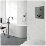 ΠΛΑΚΕΤΑ GROHE 37624 ARENA COSMOPOLITAN S BRUSHED HARD GRAPHITE - Image 4