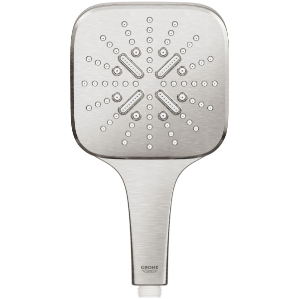 ΤΗΛΕΦΩΝΟ ΛΟΥΤΡΟΥ RAINSHOWER 130 CUBE 26582DC0 SUPERSTEEL GROHE - Image 3