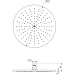 ΚΕΦΑΛΗ ΝΤΟΥΖ IDEALRAIN Φ30 ΧΡΩΜΕ IDEAL - Image 3