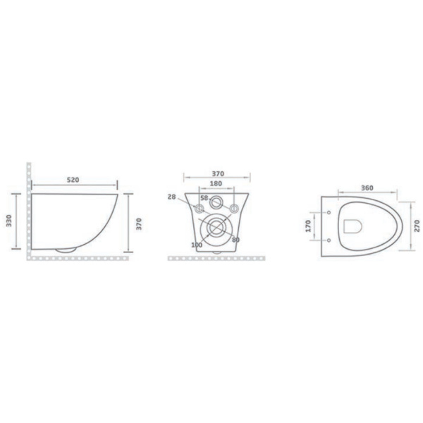 ΔΗΛΟΣ ΛΕΚΑΝΗ ΚΡΕΜΑΣΤΗ RIMLESS - Image 6