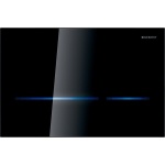 ΠΛΑΚΕΤΑ ΦΩΤΟΚΥΤΤΑΡΟΥ SIGMA 80 DUAL FLUSH GEBERIT 116.090.SG.1 ΜΑΥΡΟ ΓΥΑΛΙ - Image 2