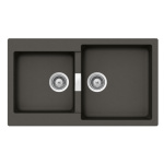 ΝΕΡΟΧΥΤΗΣ SCHOCK CRISTALITE MANHATTAN ASPHALT 30290-1421 ΓΡΑΝΙΤΕΝΙΟΣ ΕΝΘΕΤΟΣ 86x50