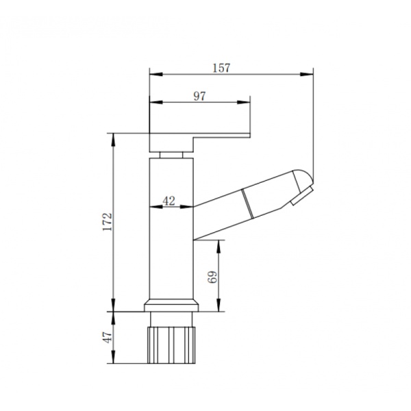 Μπαταρία νιπτήρος ορειχάλκινη KUARTOICF ICF 1118549NEW - Image 4