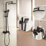 Τηλεσκοπικό σύστημα ντους ICT 6891B MATT BLACK