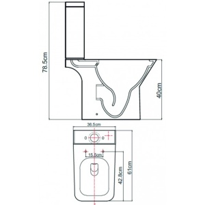 ΣΕΤ ΛΕΚΑΝΗΣ ICC 7737 CHROME RIMLESS ΧΠ/ΠΣ - Image 3
