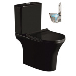 Σετ WC από πορσελάνη ICC 7937P BLACK