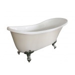 Μπανιέρα ελεύθερης τοποθέτησης - ICSH 1784 Beige 162.5x69.5x80 εκ.