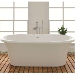 Μπανιέρα ελεύθερης τοποθέτησης - ICSH LB 1808 W 166x73x56 εκ
