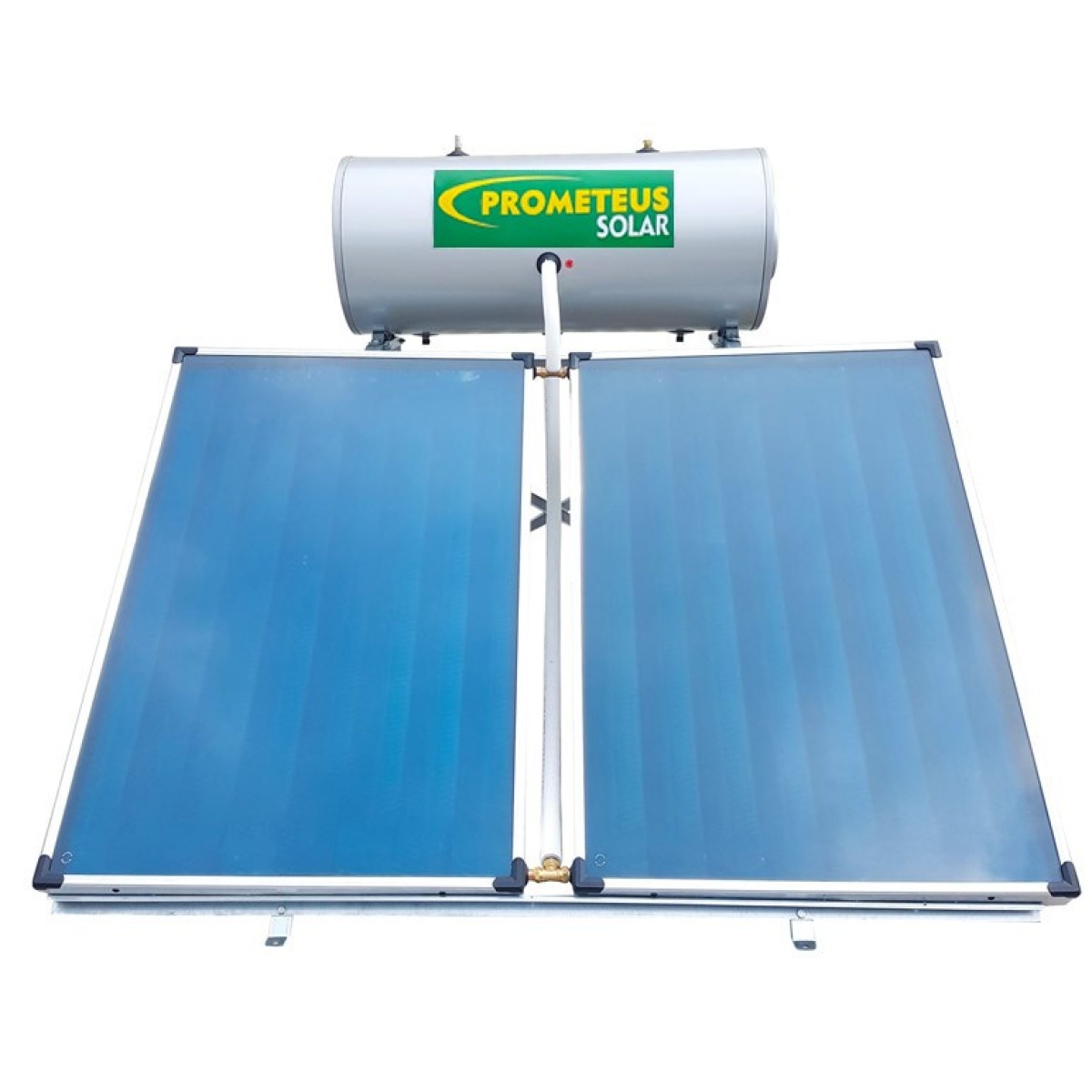 ΗΛΙΑΚΟΣ ΘΕΡΜΟΣΙΦΩΝΑΣ PROMETEUS GLASS ENERGY 160lt/3.00m² - Image 2