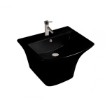 Επιτοίχιος νιπτήρας ICC 5345 BLACK