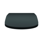ΚΑΠΑΚΙ ΛΕΚΑΝΗΣ TESI II SOFT CLOSE SANDWICH SILK BLACK IDEAL - Image 4