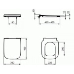 ΚΑΠΑΚΙ ΛΕΚΑΝΗΣ ILIFE B ΛΕΥΚΟ SLIM SOFT CLOSE IDEAL 45x36 (18) - Image 2