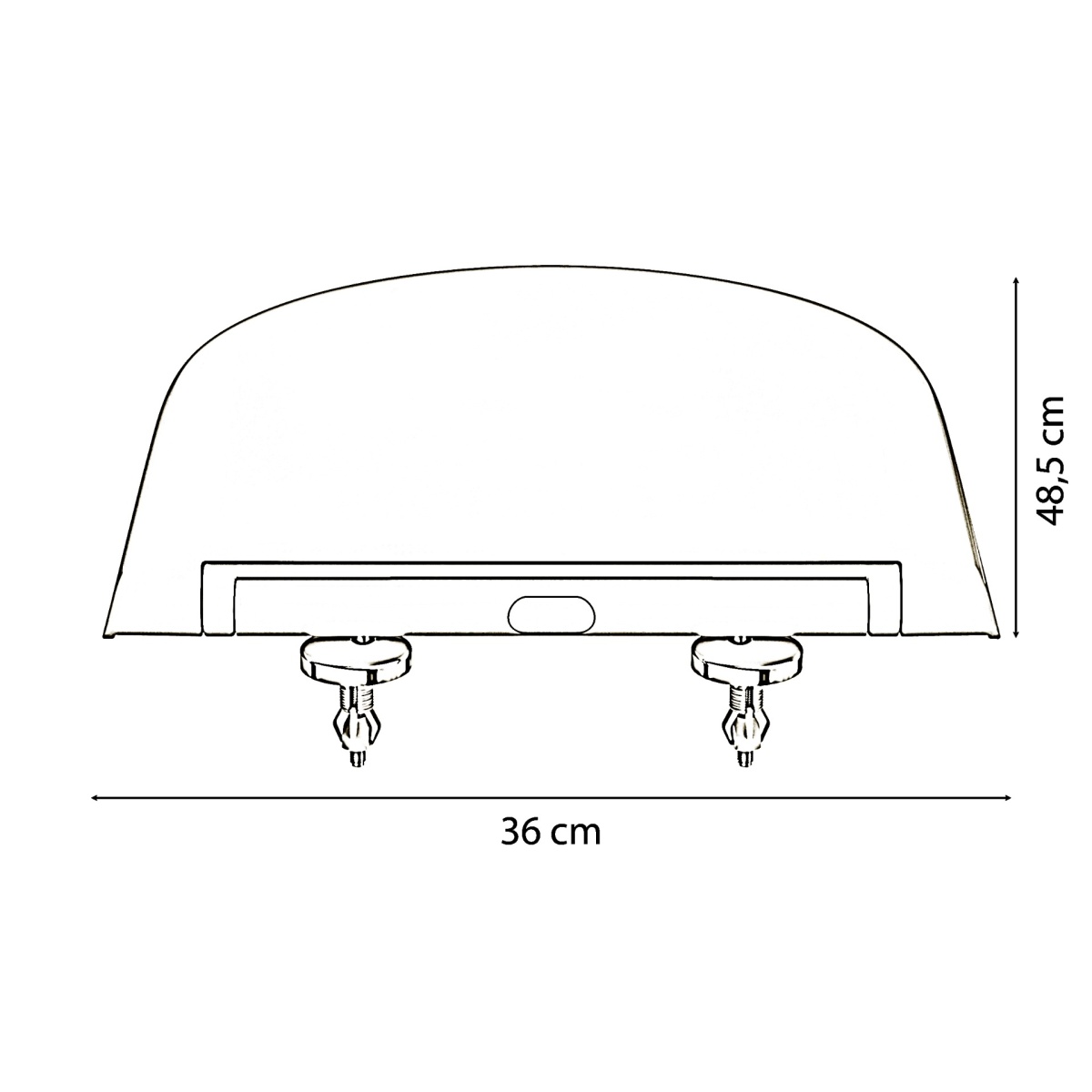 ΚΑΠΑΚΙ ΛΕΚΑΝΗΣ EXACTO SOFT CLOSE ΛΕΥΚΟ IDEAL 48,5x36 - Image 2