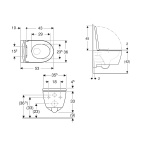 ΛΕΚΑΝΗ ΚΡΕΜΑΣΤΗ ICON ΣΕΤ ΜΕ SOFT CLOSE ΚΑΠΑΚΙ RIMFREE GEBERIT - Image 3