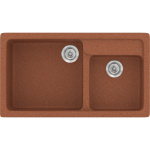 ΝΕΡΟΧΥΤΗΣ ΣΥΝΘΕΤΙΚΟΣ 90x51cm CLASSIC 317 GRANITE TERRACOTTA SANITEC