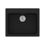 ΝΕΡΟΧΥΤΗΣ ΣΥΝΘΕΤΙΚΟΣ 60x50cm 331 CLASSIC GRANITE BLACK SANITEC
