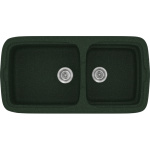 ΝΕΡΟΧΥΤΗΣ ΣΥΝΘΕΤΙΚΟΣ 96x51cm CLASSIC 305 METALLIC GREEN SANITEC