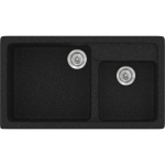 ΝΕΡΟΧΥΤΗΣ ΣΥΝΘΕΤΙΚΟΣ 90x51cm SANITEC 317 GRANITE BLACK