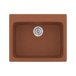 ΝΕΡΟΧΥΤΗΣ ΣΥΝΘΕΤΙΚΟΣ 60x50cm 331 SANITEC GRANITE TERRACOTTA