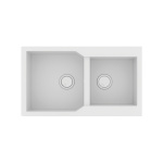 ΝΕΡΟΧΥΤΗΣ ΓΡΑΝΙΤΗ 86x50cm SANITEC 804 2B BIANCO