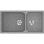 ΝΕΡΟΧΥΤΗΣ ΣΥΝΘΕΤΙΚΟΣ 92x51cm SANITEC 307 GRANITE GREY