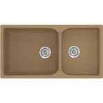 ΝΕΡΟΧΥΤΗΣ ΓΡΑΝΙΤΗ 92x51cm CLASSIC 307 CAPPUCCINO SANITEC