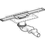 ΣΕΤ ΣΙΦΩΝΙ ΚΑΙ ΚΑΝΑΛΙ ΔΑΠΕΔΟΥ CLEANLINE20 30cm-60cm BRUSHED STAINLESS STEEL GEBERIT - Image 4