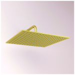 ΒΡΑΧΙΟΝΑΣ ΤΟΙΧΟΥ IDEALRAIN ΣΤΡΟΓΓΥΛΟΣ 40cm GOLD IDEAL