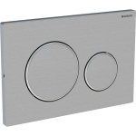 ΠΛΑΚΕΤΑ GEBERIT SIGMA 20 115.889.SN.1 INOX ΒΙΔΩΤΗ