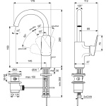 ΜΠΑΤΑΡΙΑ ΝΙΠΤΗΡΟΣ CERAPLAN ΨΗΛΗ ΧΡΩΜΕ IDEAL - Image 3