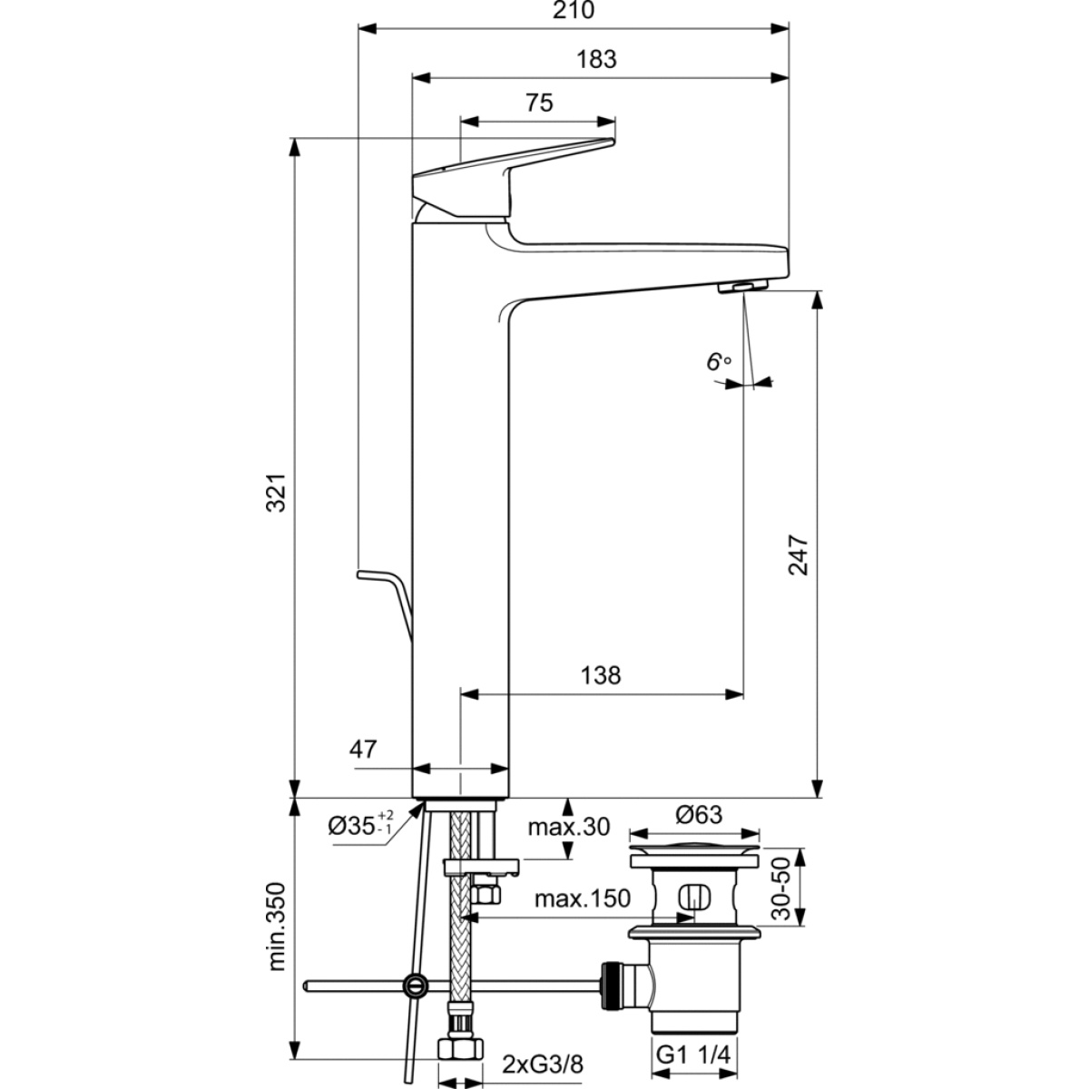 ΜΠΑΤΑΡΙΑ ΝΙΠΤΗΡΟΣ CERAPLAN ΨΗΛΗ ΧΡΩΜΕ IDEAL - Image 3